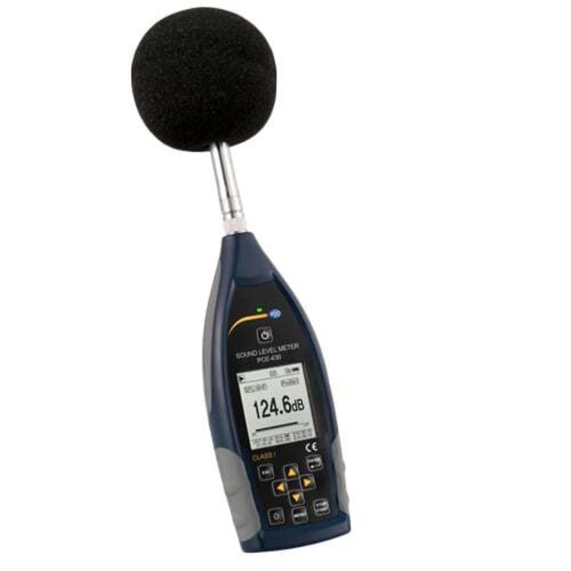 PCE Class 1 Sound Level Meter — Integrating Precision Pulse, Model# PCE-430